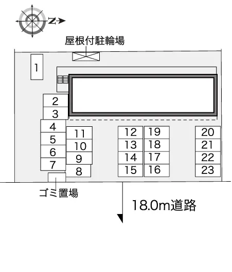 ★手数料０円★知多郡東浦町緒川　月極駐車場（LP）